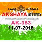 akshaya lottery result yesterday